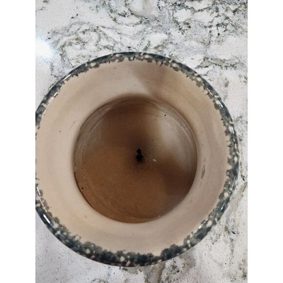 VTG Home and Garden Party Stoneware 2000 Magellan Jar CANDLE 4" Tall Used - Picture 2 of 6